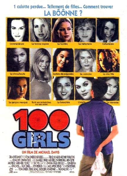 Couverture de dvd du film 100 Girls